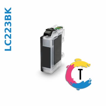 ראש דיו שחור תואם BROTHER LC223BK