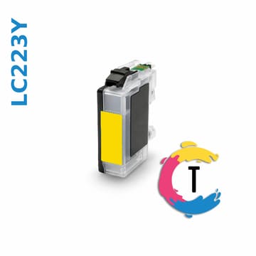 ראש דיו צהוב תואם BROTHER LC223Y