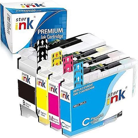 סט דיו למדפסת BROTHER תואם דגם LC427XL CMYK