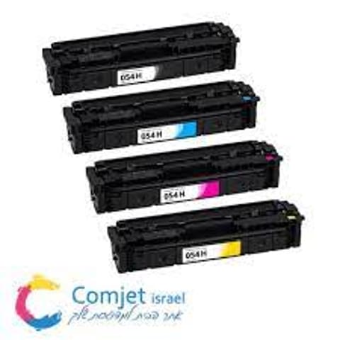 סט 4 טונרים תואמים פרימיום Canon LBP621cw 623 641 643 645 מקט 054h