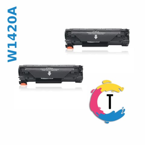 זוג טונר תואם HP W1420A 142A שחור