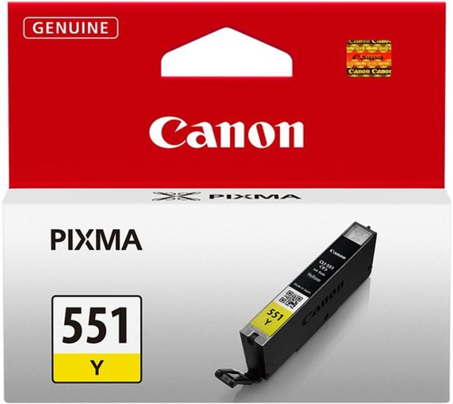 דיו מקורי Canon CLI-551Y צהוב